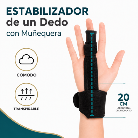 Image of Estabilizador de un Dedo con Muñequera