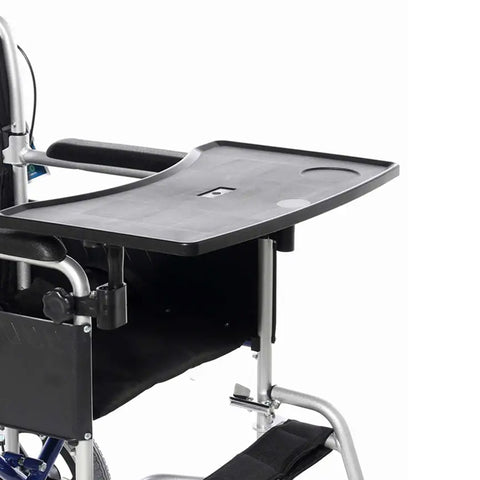 Image of Mesa portátil universal para silla de ruedas.