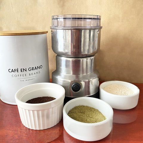 Image of Molinillo electrico Profesional® 4 Aspas - MATE TIENDA