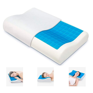 Almohada Cervical con gel / Funda bambú