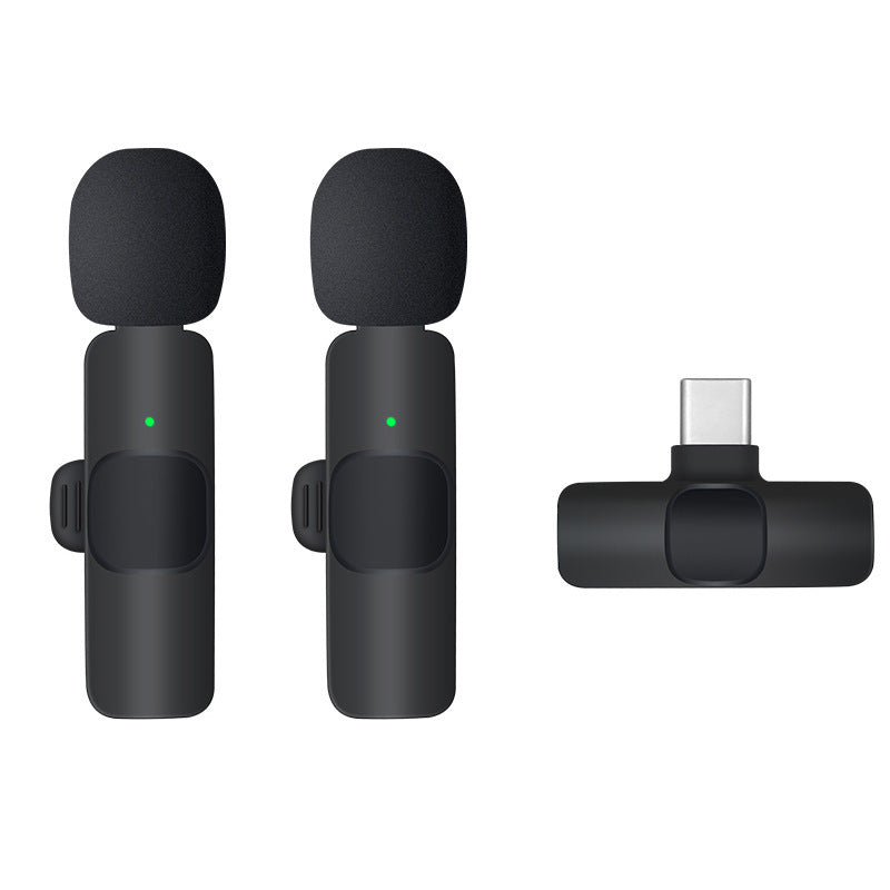 2 x 1 Microfonos inalámbrico para Celular [Aislador de sonido]