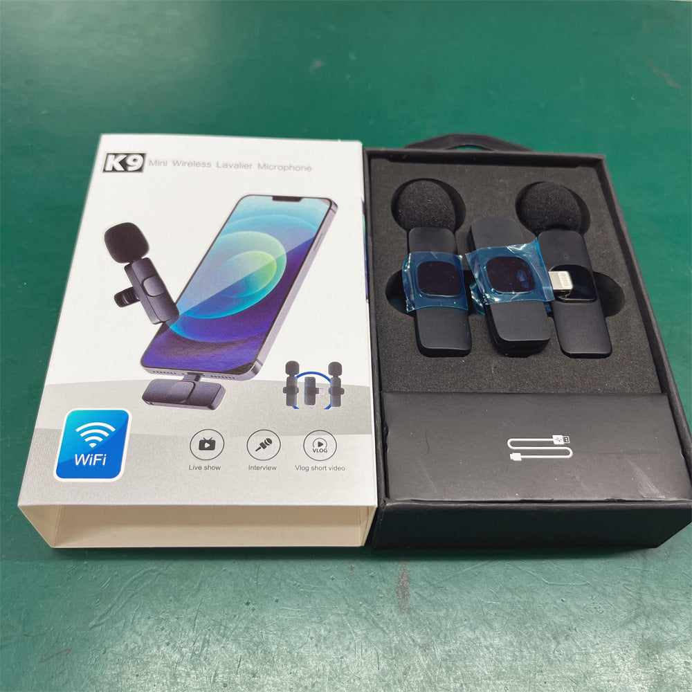 2 x 1 Microfonos inalámbrico para Celular [Aislador de sonido]