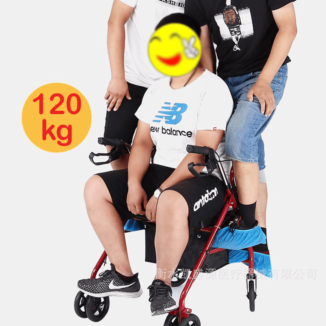 Andador Rojo Con Canasta Y Asiento