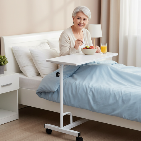Image of ClinBed Table - Mesa clínica ergonómica ajustable para cama