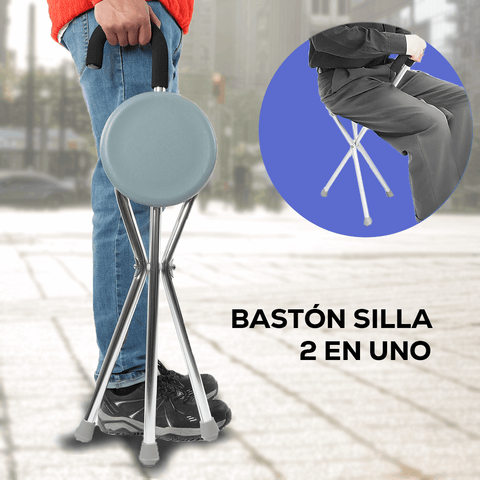 Image of Bastón Con Asiento 2 En 1